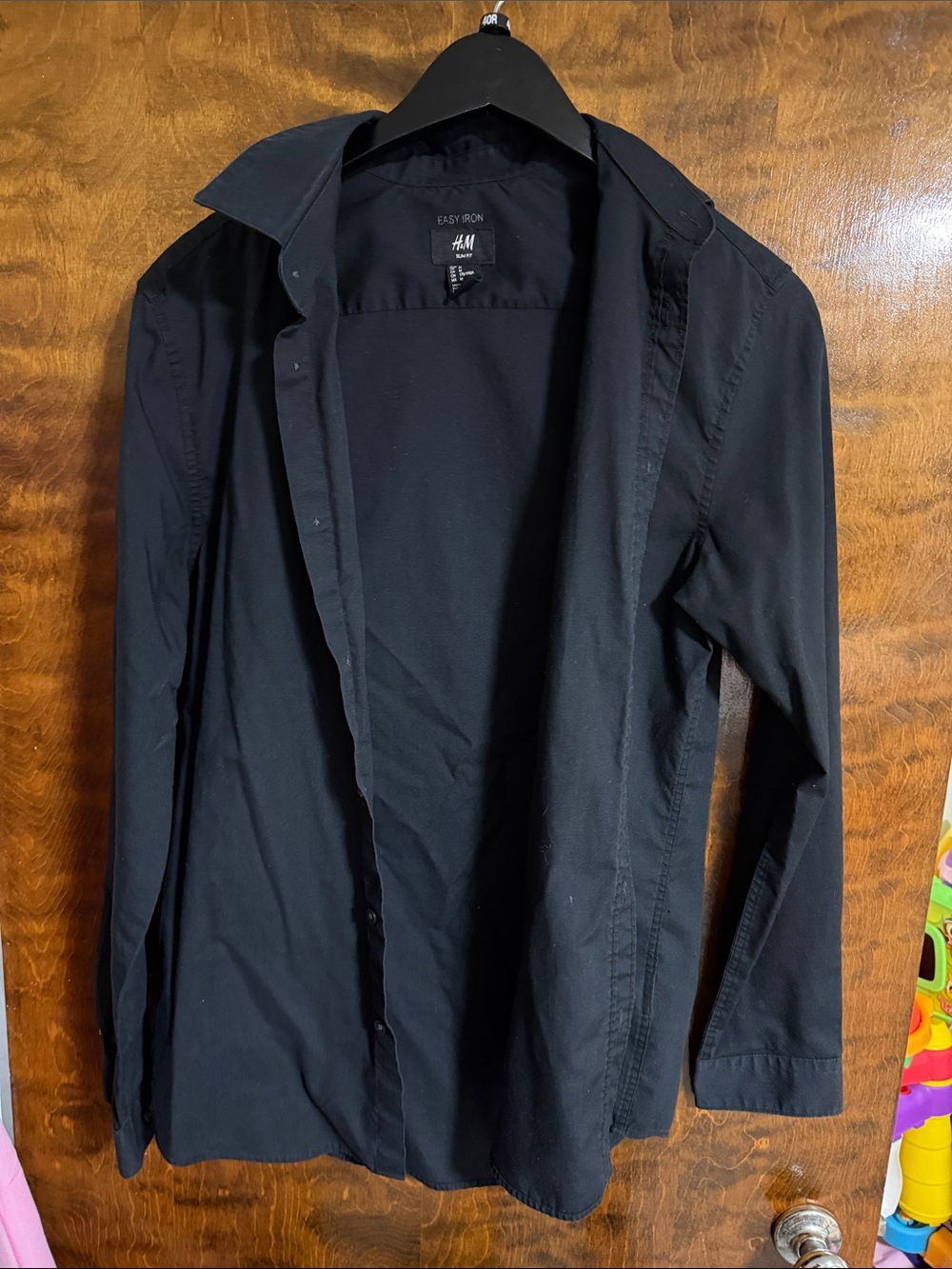 H&M Men’s Black Lightweight Shirt Jacket